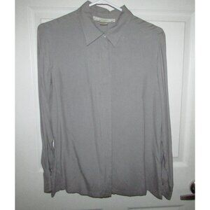 Silk Essentials 100% Silk Charmeuse Blouse - P/L